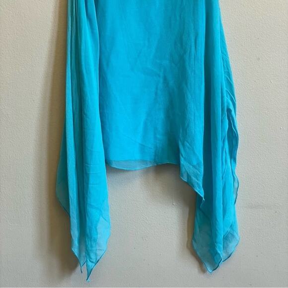 Bailey 44 S blue whimsical fairycore tank top lightweight - Picture 3 of 7